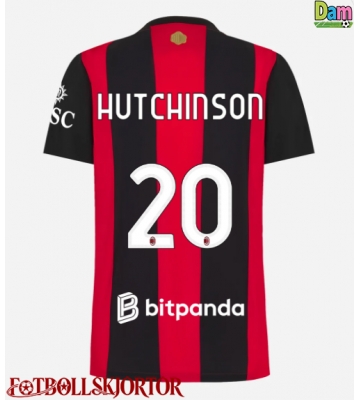 AC Milan Omari Hutchinson #20 Hemmatröja Dam 2026-27 Kortärmad